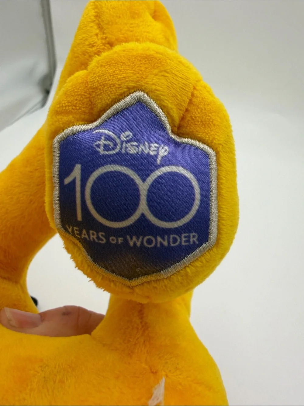 Disney‎ 100 Years of Wonder Pluto Plush Dog Plush Disney100 Silver no tag